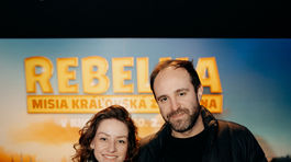 Moderátorka Babsy Jagušák s manželom.