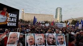 protivládny protest v Bratislave, Kuciak, Sedem rokov, zhromaždenie, transparenty