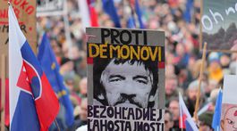 protivládny protest v Bratislave