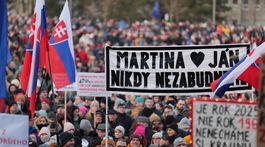 protivládny protest v Bratislave