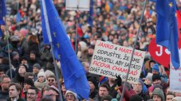 protivládny protest v Bratislave