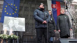 Rodičia Jána a Martiny, Kuciak protesty, v Bratislave