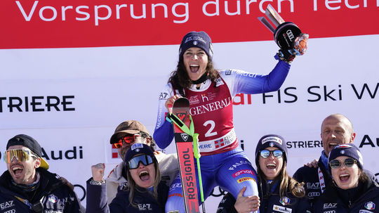 Taliansko Lyžovanie Brignoneová