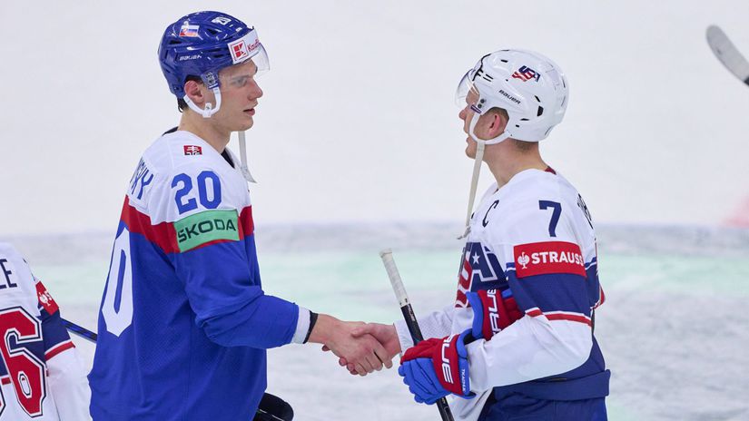 Juraj Slafkovský, Brady Tkachuk