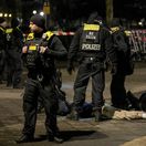 Nemecko Berlín nôž útok polizei