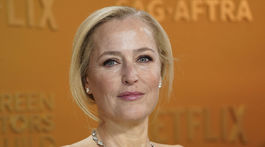 Herečka Gillian Anderson predviedla na cenách...