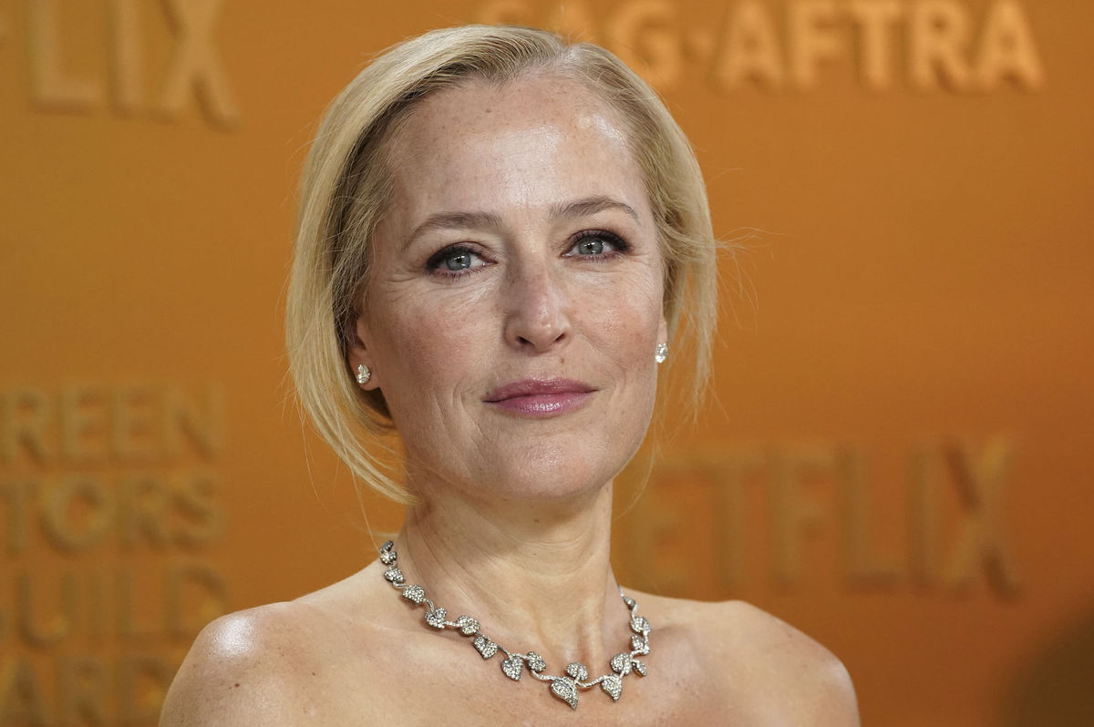 Herečka Gillian Anderson predviedla na cenách...