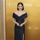 Herečka a speváčka Selena Gomez v kreácii Celine.
