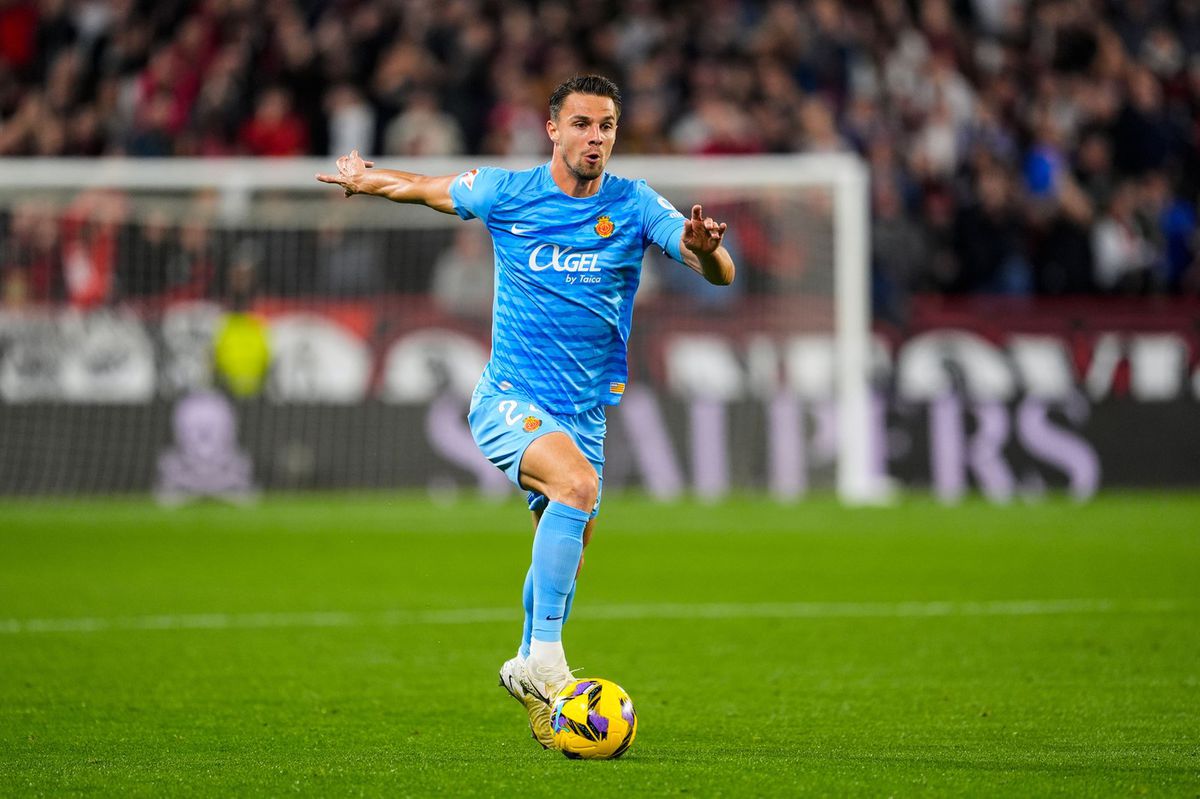 Martin Valjent v drese RCD Mallorca.