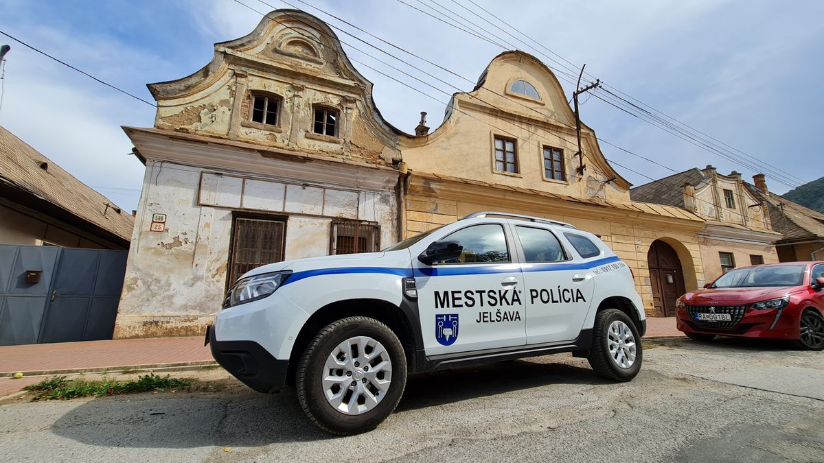 Vozidlo MsP v Jelšave