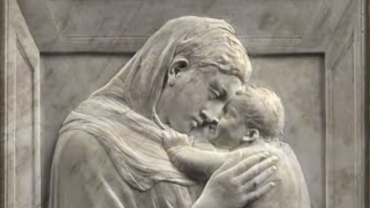 Donatellova Madonna Pazzi v Staatliche Museeen...