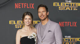Herec Chris Pratt a jeho manželka Katherine Schwarzenegger.