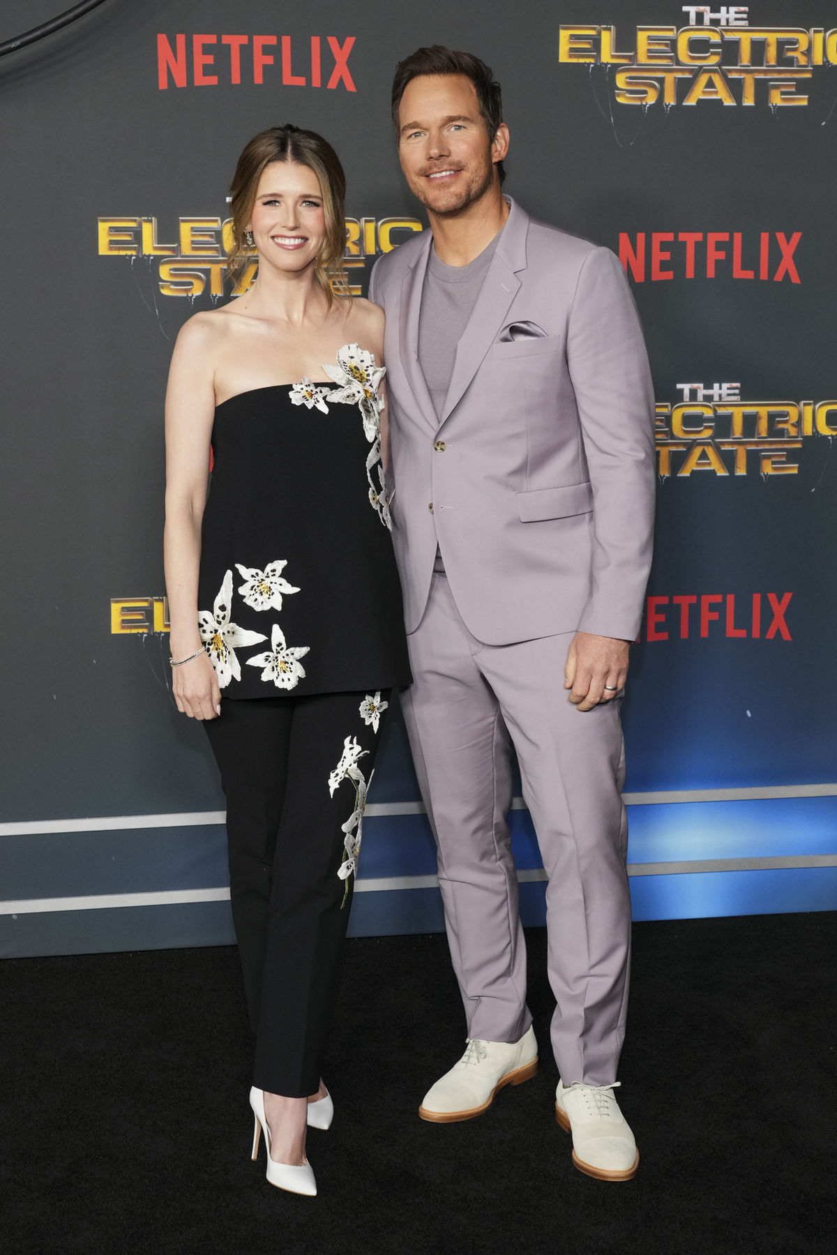 Herec Chris Pratt a jeho manželka Katherine...
