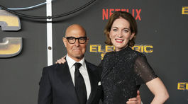 Stanley Tucci a jeho manželka Felicity Blunt