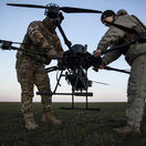 Ukrajina Rusko Vojna Invázia Dron