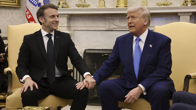 Emmanuel Macron, Donald Trump