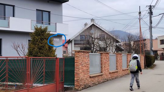 Bývalá Ulica Dr. Jozefa Tisa – takáto tabuľka...