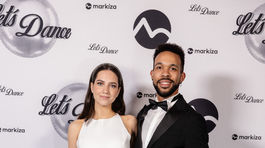ZAK Herečka Ráchel Šoltésová a jej tanečný partner Titus Ablorh.