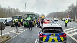 Protest farmárov na priechode Holíč – Hodonín