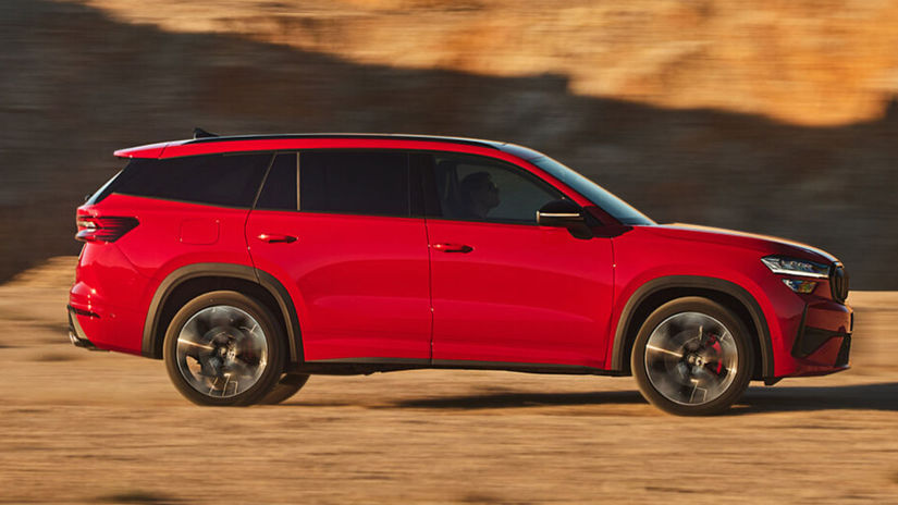 V zákrutách aj na šotoline drží Kodiaq RS...