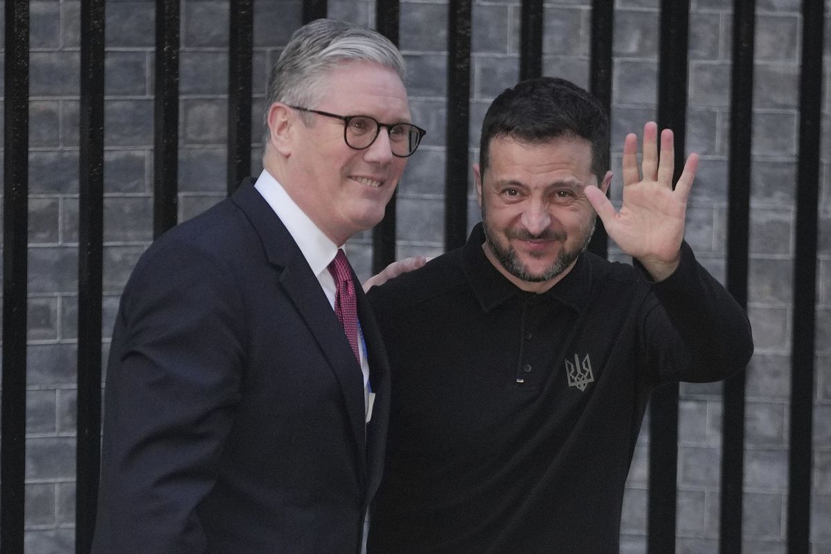 Keir Starmer, Volodymyr Zelenskyj