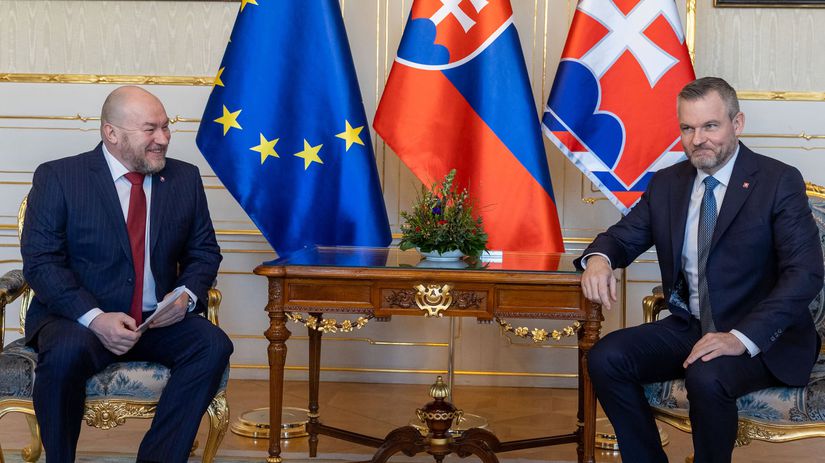 Prezident Peter Pellegrini prijal poslanca NR...