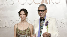 Herec Jeff Goldblum a jeho manželka Emilie Goldblum.
