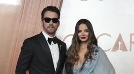 Herec Miles Teller a jeho manželka Keleigh Sperry.