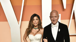 Lauren Sanchez a jej snúbenec - miliardár Jeff Bezos.