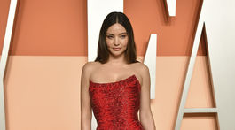 Miranda Kerr na párty Vanity Fair. 