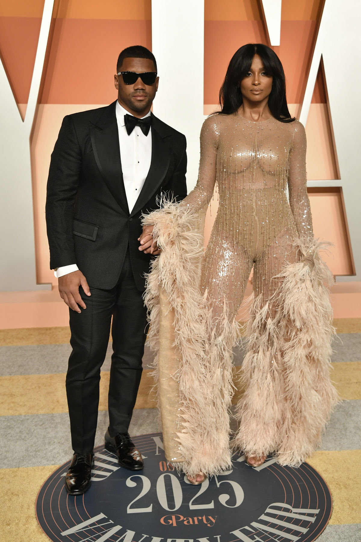 Hráč NFL Russell Wilson a jeho manželka Ciara v...