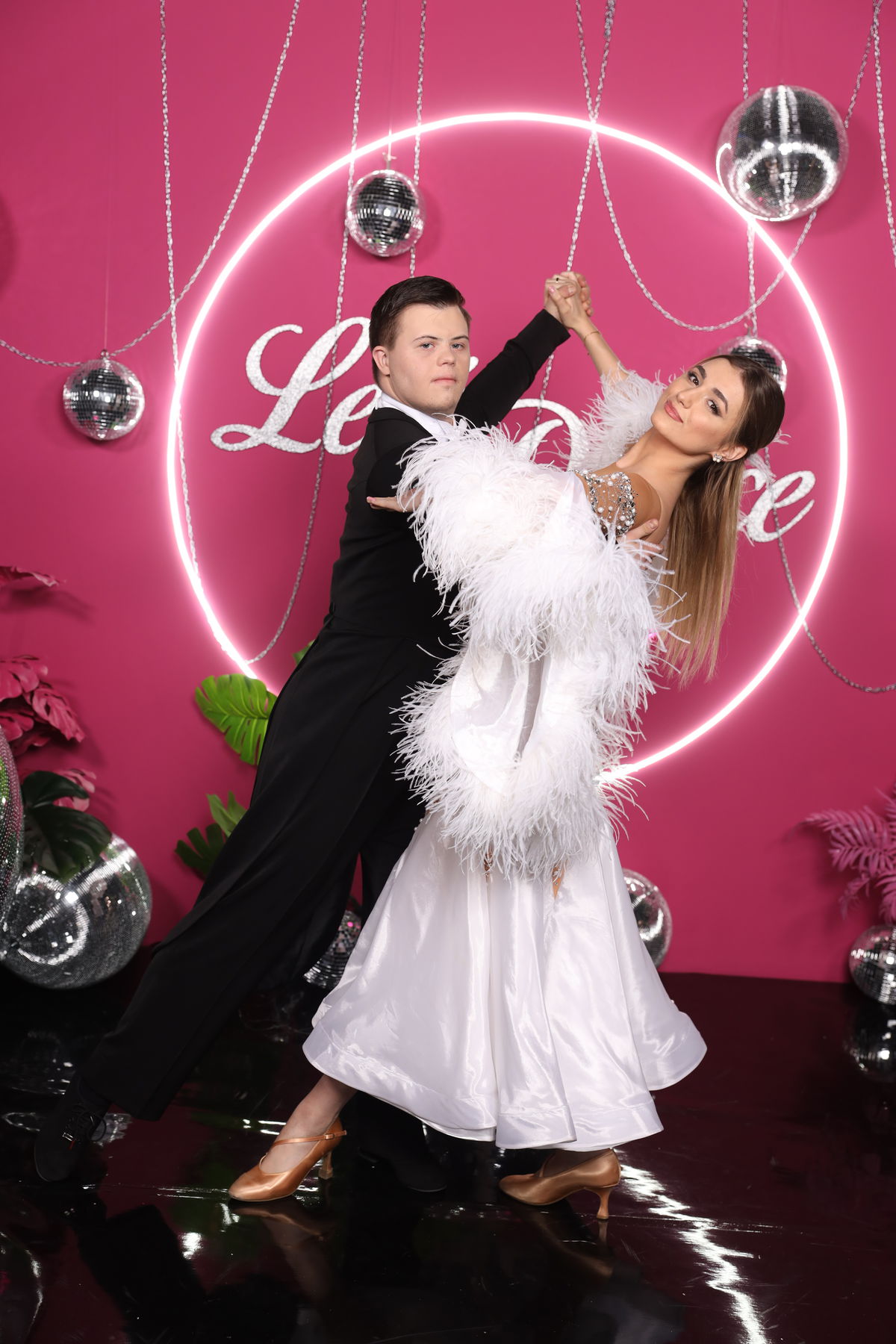 Šimon Jakuš a Patrícia Piešťanská v Let's Dance.