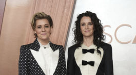 Speváčka Brandi Carlile a jej manželka Catherine Shepherd.