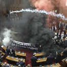 srbsko, parlament, dymovnice