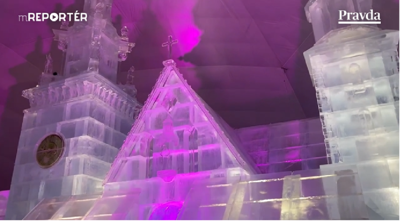 Tatranský ľadový dóm.