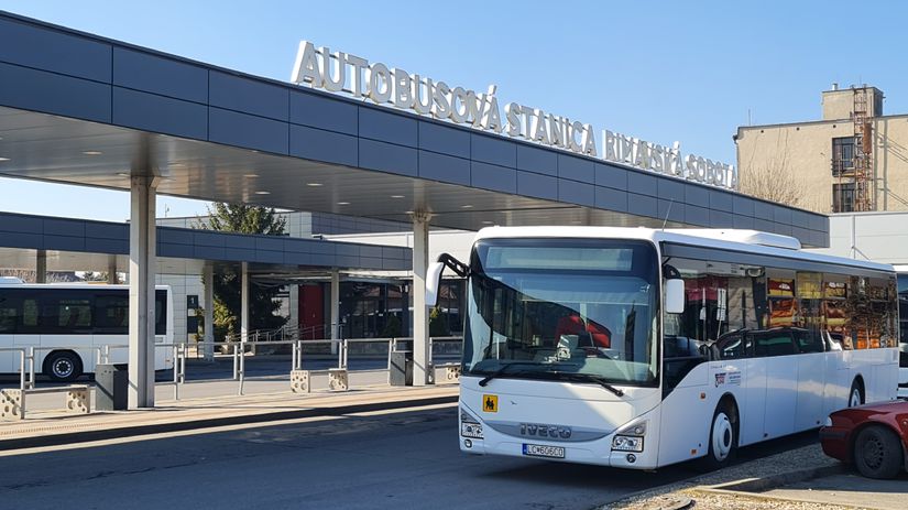 Autobusova stanica v Rimavskej Sobote