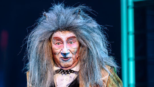 Krásnu postavu starého divadelného kocúra Múza...