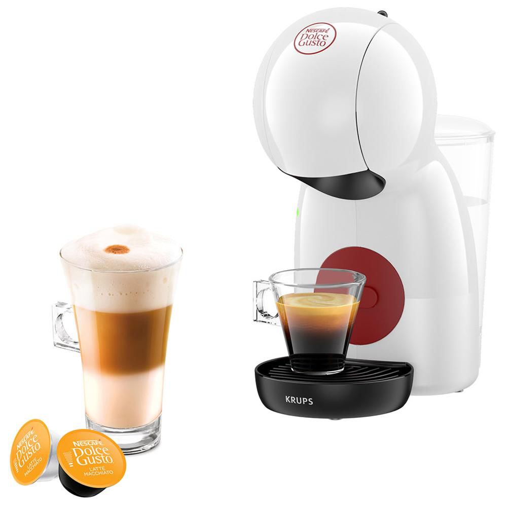 Kapsulový kávovar Dolce Gusto.