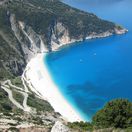 pláž, voda, more, dovolenka, Grécko, Kefalonia, piesok, cestovanie, leto,