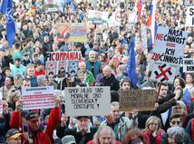 protest, bratislava, mier ukrajine