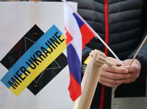 protest, bratislava, mier ukrajine