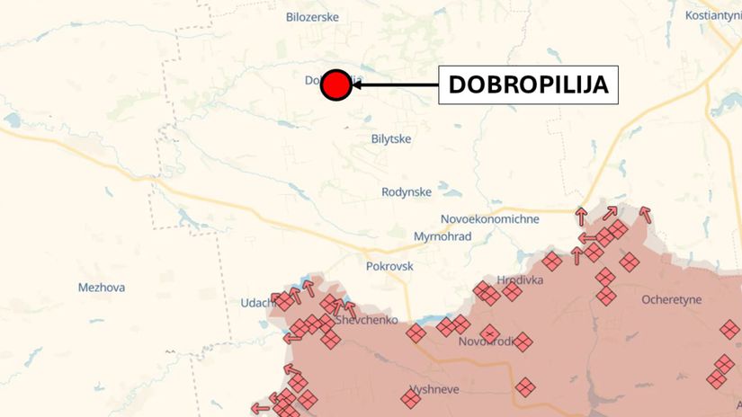 Dobropilija, Ukrajina