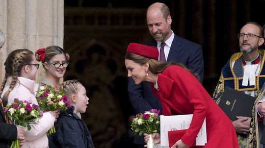 Princ Williama princezná Kate vo...