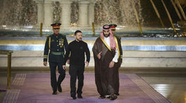 Saudská Arábia Zelenskyj Salmán stretnutie uarus
