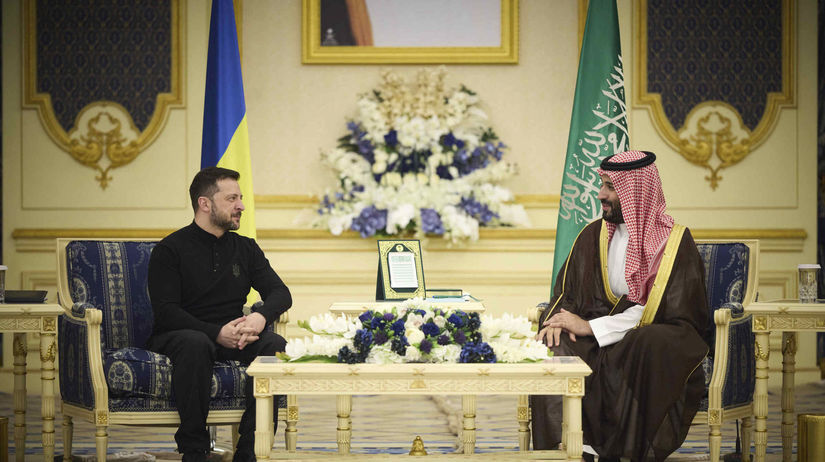 Saudská Arábia Zelenskyj Salmán stretnutie uarus