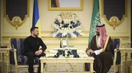 Saudská Arábia Zelenskyj Salmán stretnutie uarus