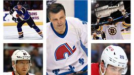 Koláž Slováci hokej NHL produktivita