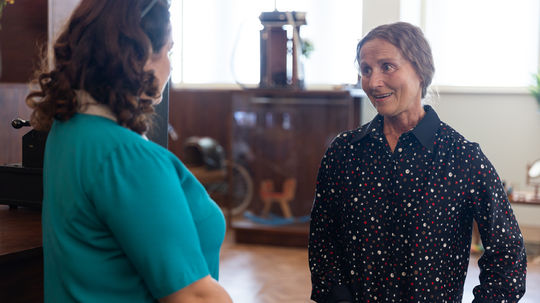 Jana Pilzová  v seriáli Dunaj, k vašim službám.