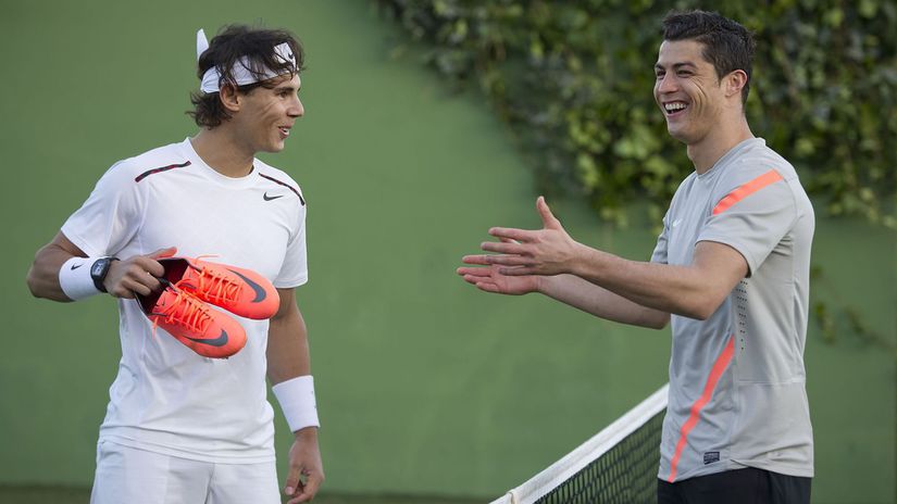 Rafael Nadal, Cristiano Ronaldo