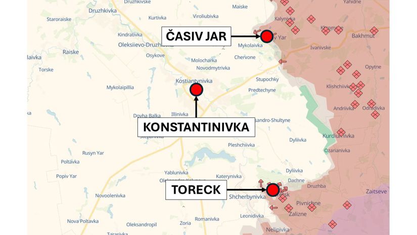 Konstantinivka 16. marca 2025